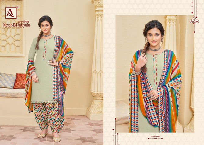 Alok Noor E Patiyala 17 Casual Daily Wear Cotton Punjabi Patiala Dress Material Collection